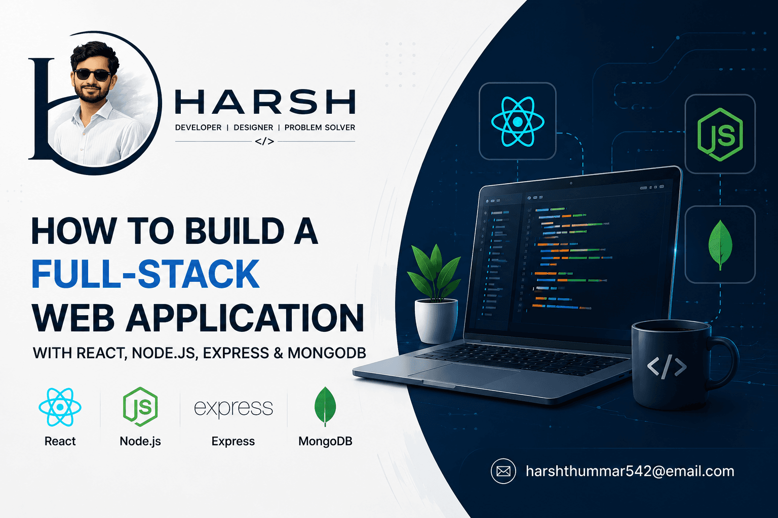 How to Build a Full-Stack Web Application with React, Node.js, Express, and MongoDB