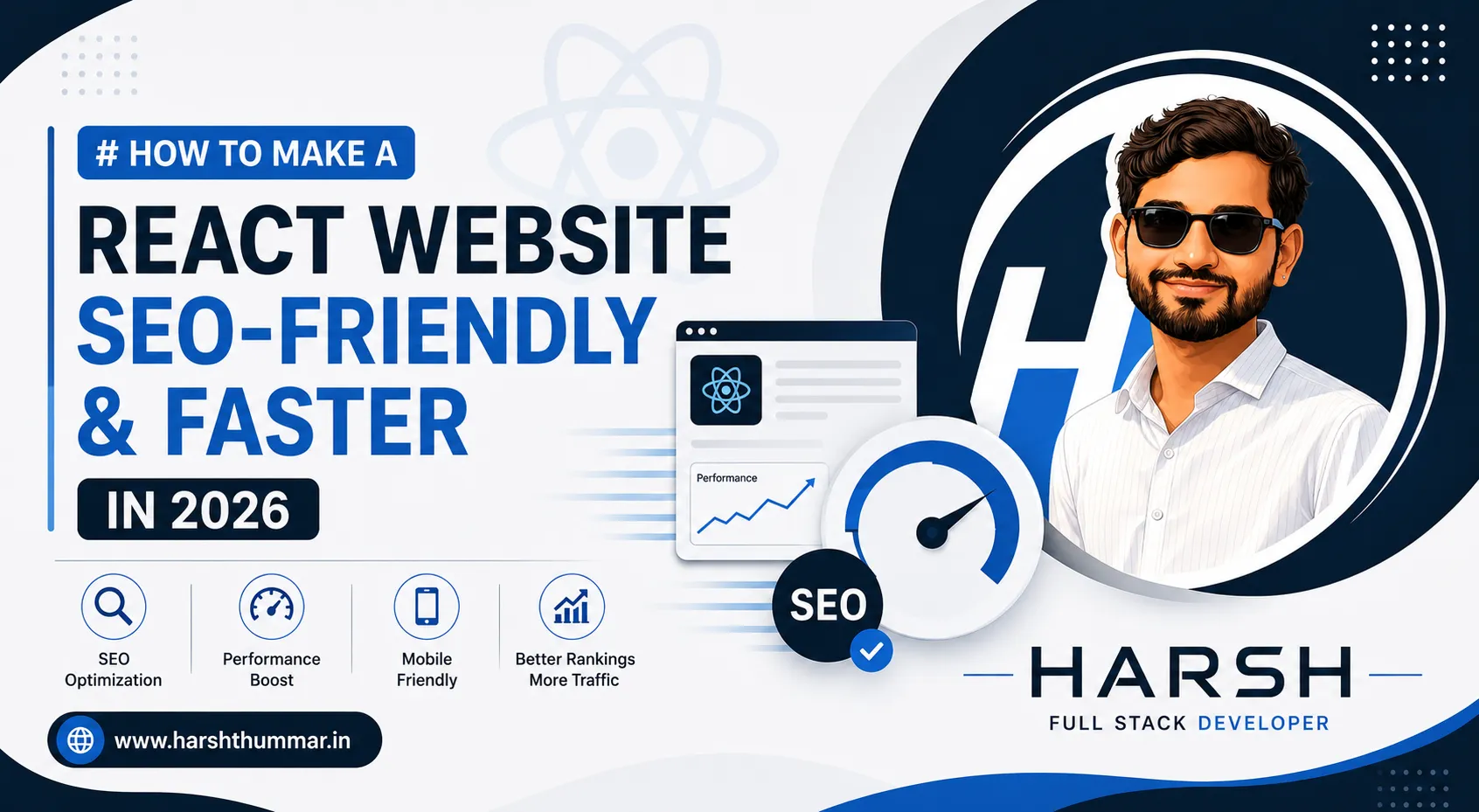 How to Make a React Website SEO-Friendly and Faster in 2026